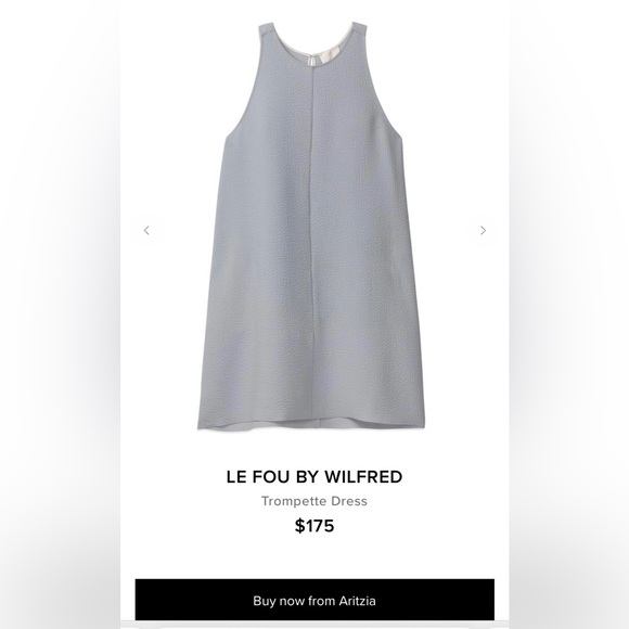 ARITZIA LE FOU WILFRED TROMPETTE Blue/Purple SUMMER DRESS Size Small - Picture 1 of 5